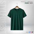 Premium Solid T-Shirt - Bottle Green